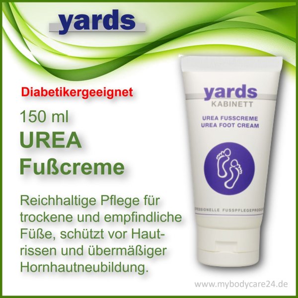 YARDS Urea Fußcreme 150 ml
