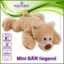 WARMIES® Mini Wärmetier "LIEGENDER BÄR"